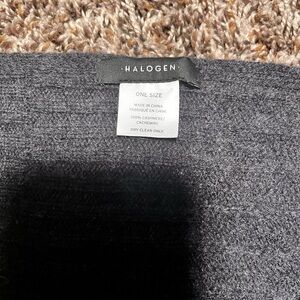 Halogen Charcoal Cashmere Men's Sweater